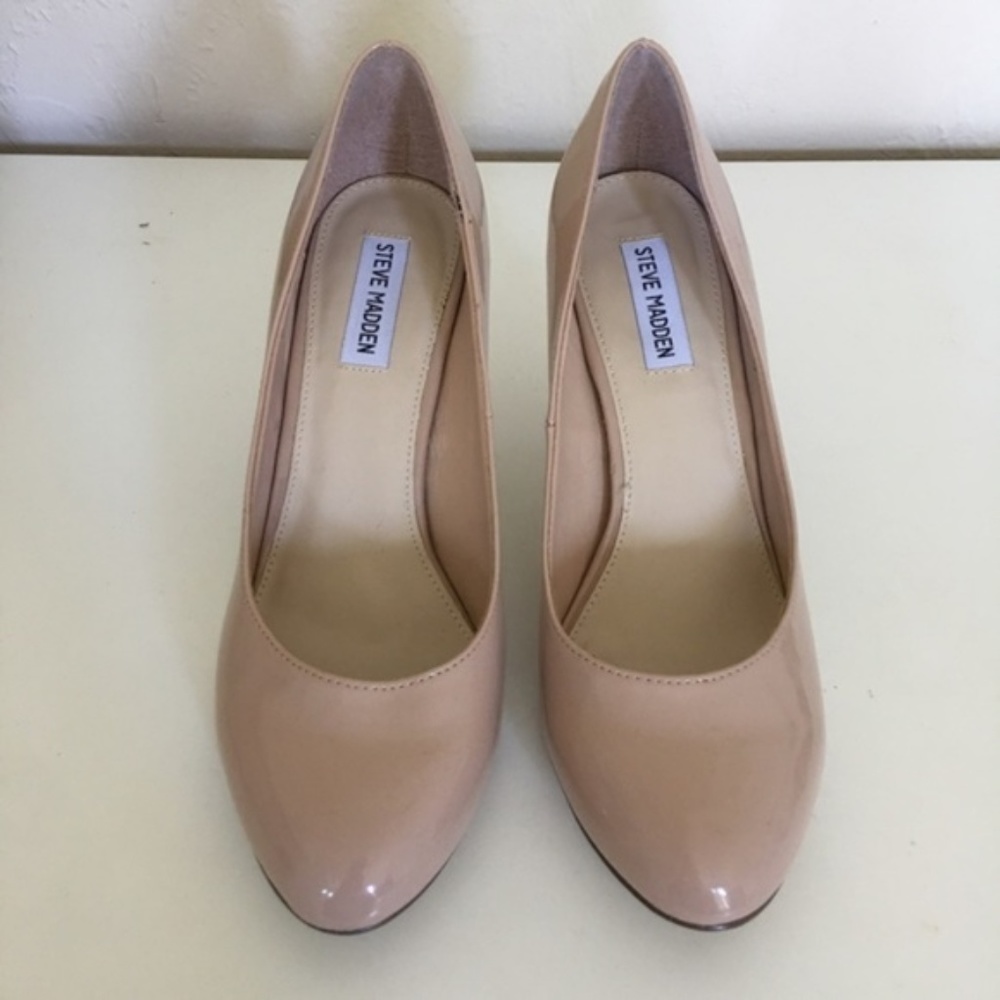 Steve Madden Nude Heels 10